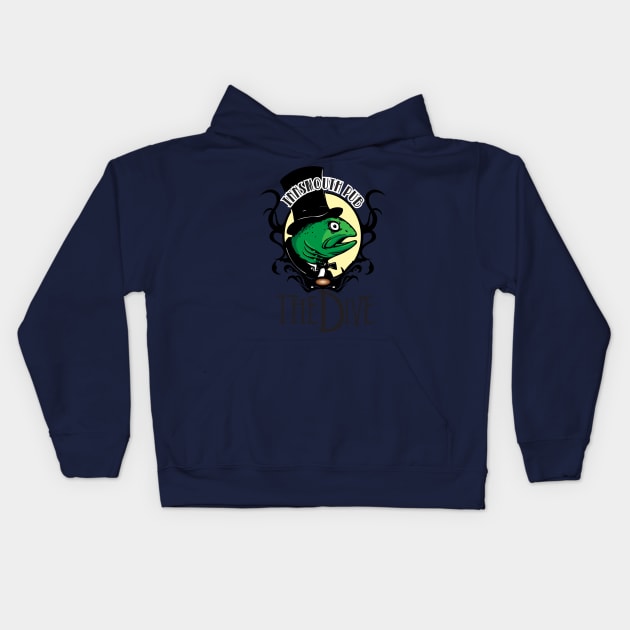 The Dive Innsmouth Pub Kids Hoodie by We Are 01Publishing